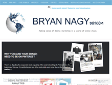 Tablet Screenshot of bryannagy.com